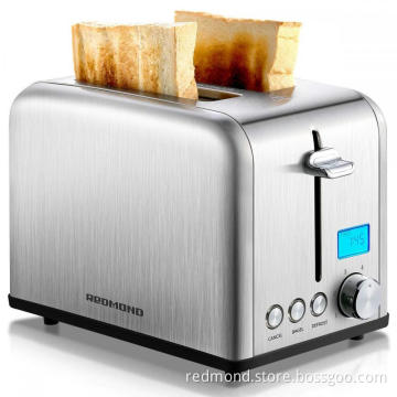 ST029 Stainless Steel Toaster w/LCD Timer